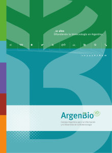 _10 años Difundiendo la biotecnología en Argentina años