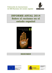Resu executiu de l'informe en castellà