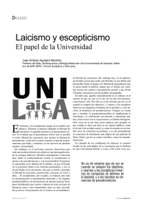 Descargar artículo Laicismo y escepticismo. El papel de la Universidad en PDF