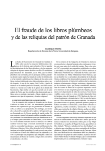 Descargar artículo El fraude de los libros plúmbeos y de las reliquias del patrón de Granada en PDF