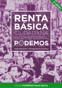 &ldquo;renta b&aacute;sica ciudadana incondicional&rdquo;