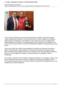 El “Huaso” Galaz ganó la maratón “X Trail Puchuncaví 2015&#34;