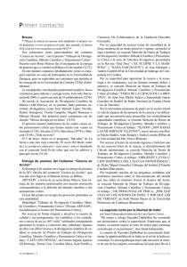 Breves Consorcio De Colaboradores de la Fundación Descubre (Granada).