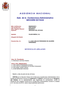 la Sala de lo Contencioso anula otra sentencia en la que se condenaba a AENA