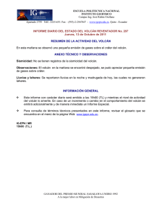 ESCUELA POLITECNICA NACIONAL INSTITUTO GEOFISICO  Campus Ing. José Rubén Orellana