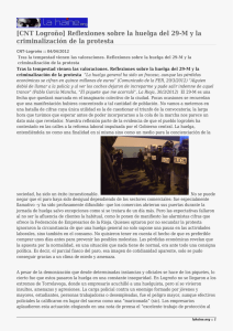 [CNT Logroño] Reflexiones sobre la huelga del 29-M y la