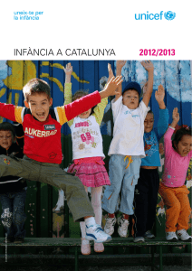 Infància a Catalunya 2012/2013