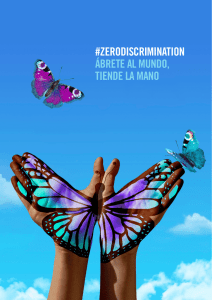 # Zerodiscrimination - Ábrete al mundo, tiende la mano.