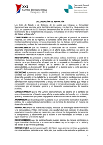 Declaración de Asunción