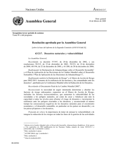 Naciones Unidas - Asamblea General - 63-217