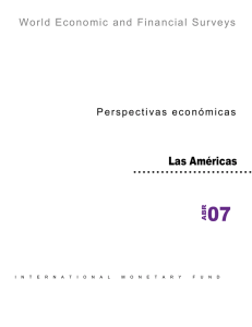 6 - Perspectivas econ�micas Las Am�ricas (Abril 2007)