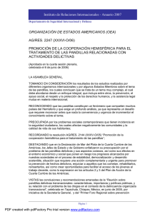 OEA- AG Resoluci�n 2247