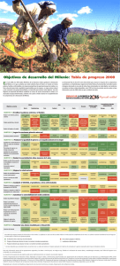 ONU - Asamblea General - Objetivos de desarrollo del Milenio Tabla de progreso 2008