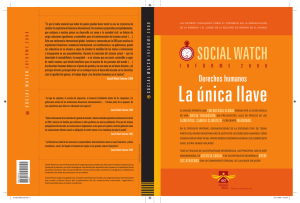 Social Watch - Informe 2008