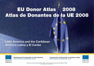 UNI�N EUROPEA - Atlas de Donantes 2008