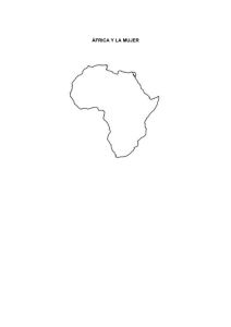 “ÁFRICA Y LA MUJER “