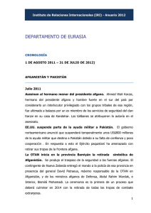 DEPARTAMENTO DE EURASIA