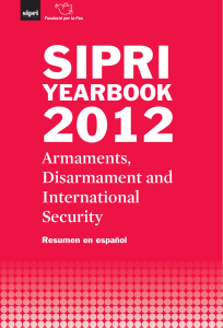 2012 SIPRI YEARBOOK Armaments,