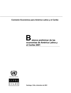 CEPAL- Balance preliminar 2001