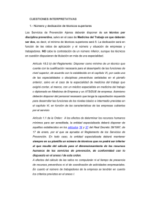 Cuestiones interpretativas Servicios de Prevenci n Ajeno (pdf, 39KB)