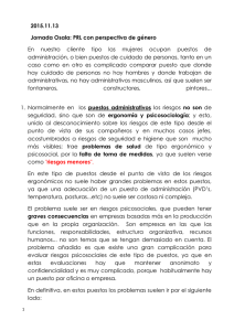 "Experiencias de empresas pertenecientes en integraci n del g nero en la prevenci n: Grupo 17", por Nicoleta Plesoianu, de Grupo 17 (pdf, 183 KB)