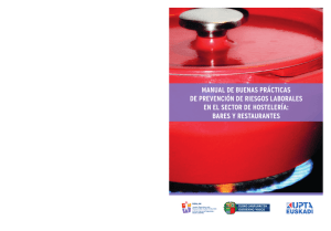 Manual de buenas pr cticas de prevenci n de riesgos laborales en el sector de la hosteler a: bares y restaurantes (pdf, 4.72 MB)