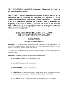 NEY  GONZÁLEZ  SÁNCHEZ,  Presidente  Municipal ... sus habitantes hace sabed: