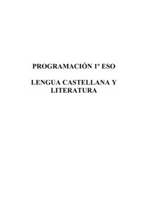 Lengua y Literatura - 1º ESO