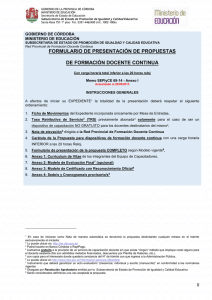 Formulario RED 2015 Proyecto MENOS DE 20 HS 28092015