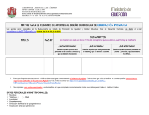 MatrizDeAportes DCJ Primaria