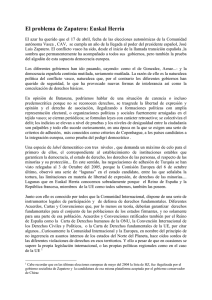 El problema de Zapatero: Euskal Herria [.doc]