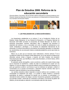 documento de analisis plan 2006