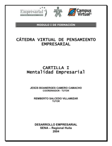 1.MENTALIDAD EMPRESARIAL Cartilla