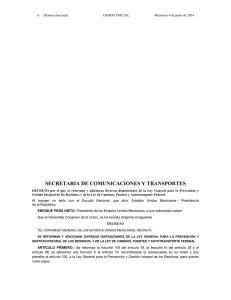 SECRETARIA DE COMUNICACIONES Y TRANSPORTES
