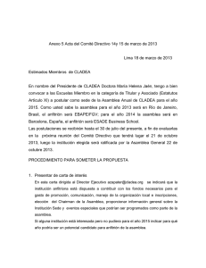 Anexo 5 Acta del Comité Directivo 14 y 15 de marzo 2013