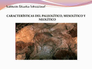 Características del Paleolítico