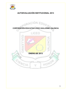 AUTOEVALUACION INSTITUCIONAL 20131