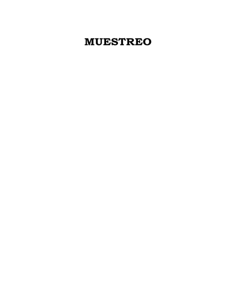 Muestreo
