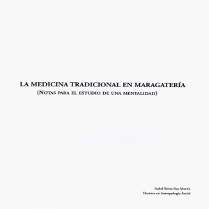 la medicina tradicional en maragatería