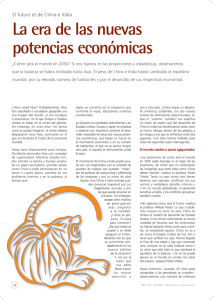 La era de las nuevas potencias económicas