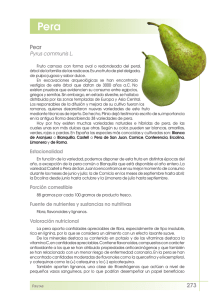 Pera - FEN. Fundación Española de la Nutrición