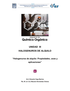 Halogenuros de alquilo: Propiedades, usos y aplicaciones