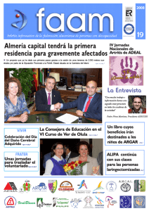 Almería capital tendrá la primera residencia para gravemente