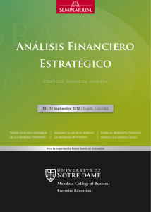 Análisis Financiero Estratégico