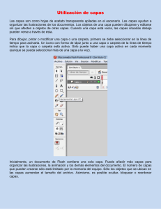 Utilización de capas