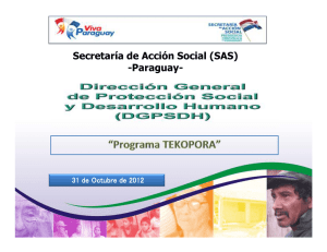 Secretaría de Acción Social (SAS) -Paraguay