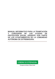 manual informativo ayudas de protección social urgente