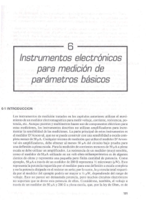 Instrumentos electrónicos