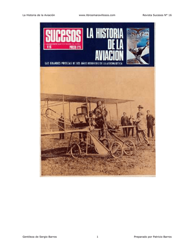 La Historia De La Aviacion - Revista Sucesos