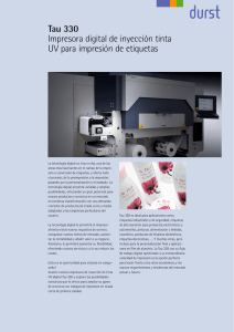 Tau 330 Impresora digital de inyección tinta UV para impresión de